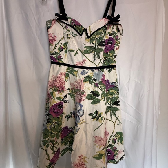 elevenses Dresses & Skirts - Anthropologie Elevenses Retro Style Women’s Dress 6 | Women’s Floral Mini Dress